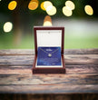 To My Mother - Sterling Silver Necklace Personalised Gift With A Custom Message Card - Gift from Son / Daughter For Mum
