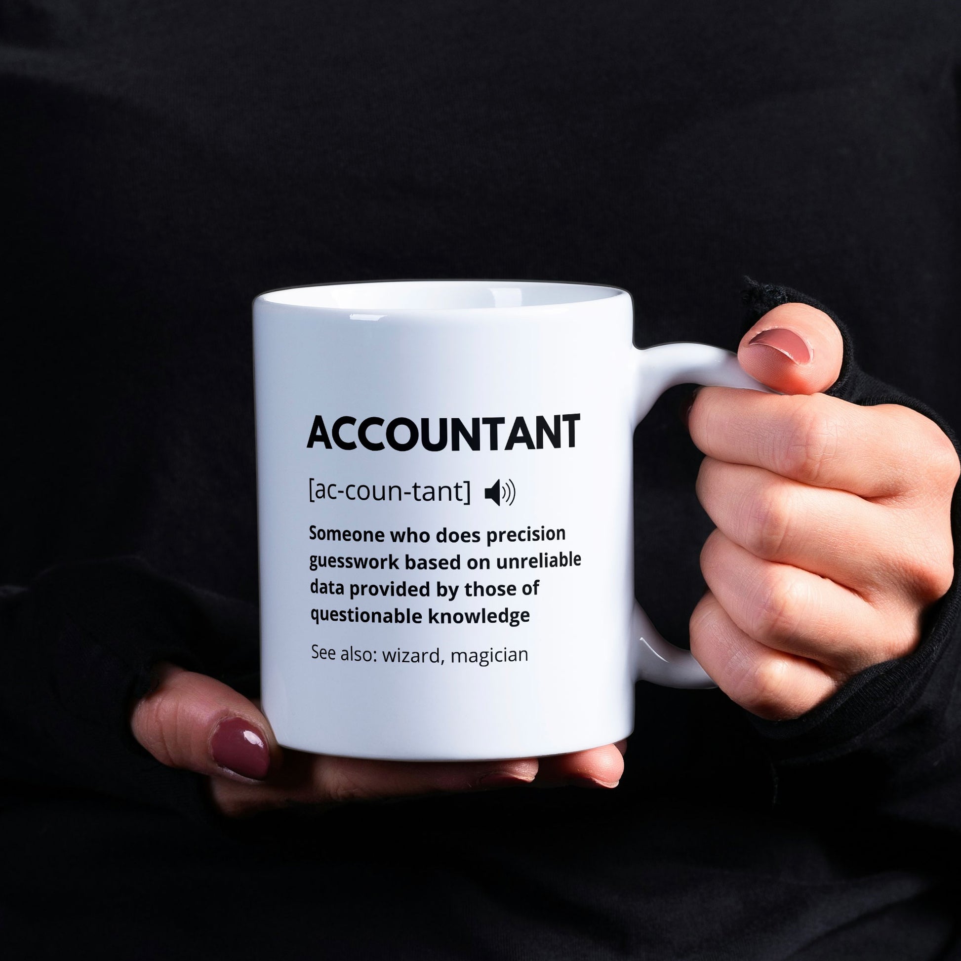 Funny Work Account Dictionary Definition Coffee Mug - Perfect Account Gift Mug