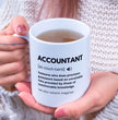 Funny Work Account Dictionary Definition Coffee Mug - Perfect Account Gift Mug