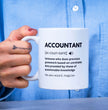Funny Work Account Dictionary Definition Coffee Mug - Perfect Account Gift Mug