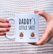 Daddys Little Shits Personalised Gift Mug - Gift For Fathers Day, Brithday