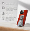 iPhone Phone Case - Cute Tabby Cat Day Spar - Tough Case for iPhone 16 15 14 13 12 11 10 9 8