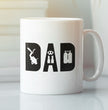 Suba Dive Dad Gift Coffee Mug - Perfect Present From Kids To Dad - Mens Diving Mug