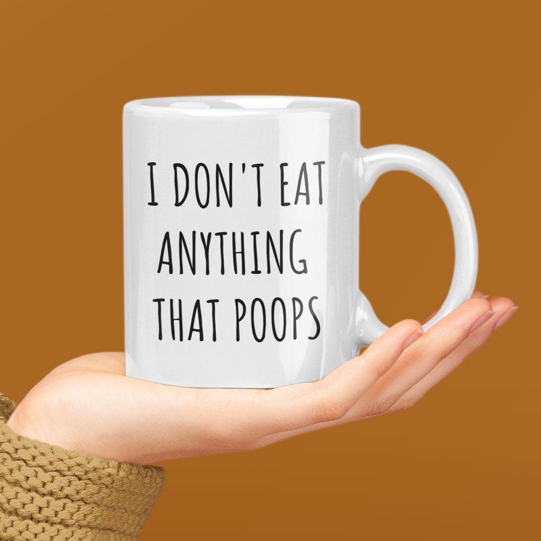 Funny Vegan Gift Coffee Mug - Perfect Present For Your Vegan Friends & Family