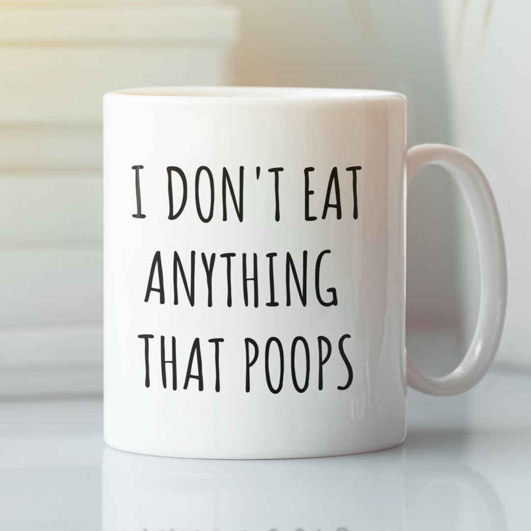 Funny Vegan Gift Coffee Mug - Perfect Present For Your Vegan Friends & Family