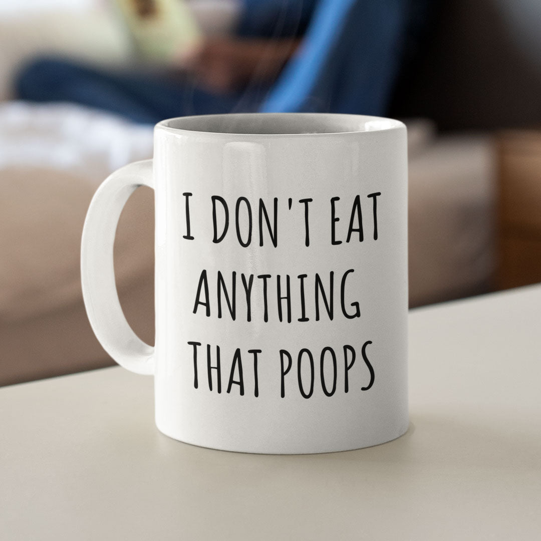 Funny Vegan Gift Coffee Mug - Perfect Present For Your Vegan Friends & Family