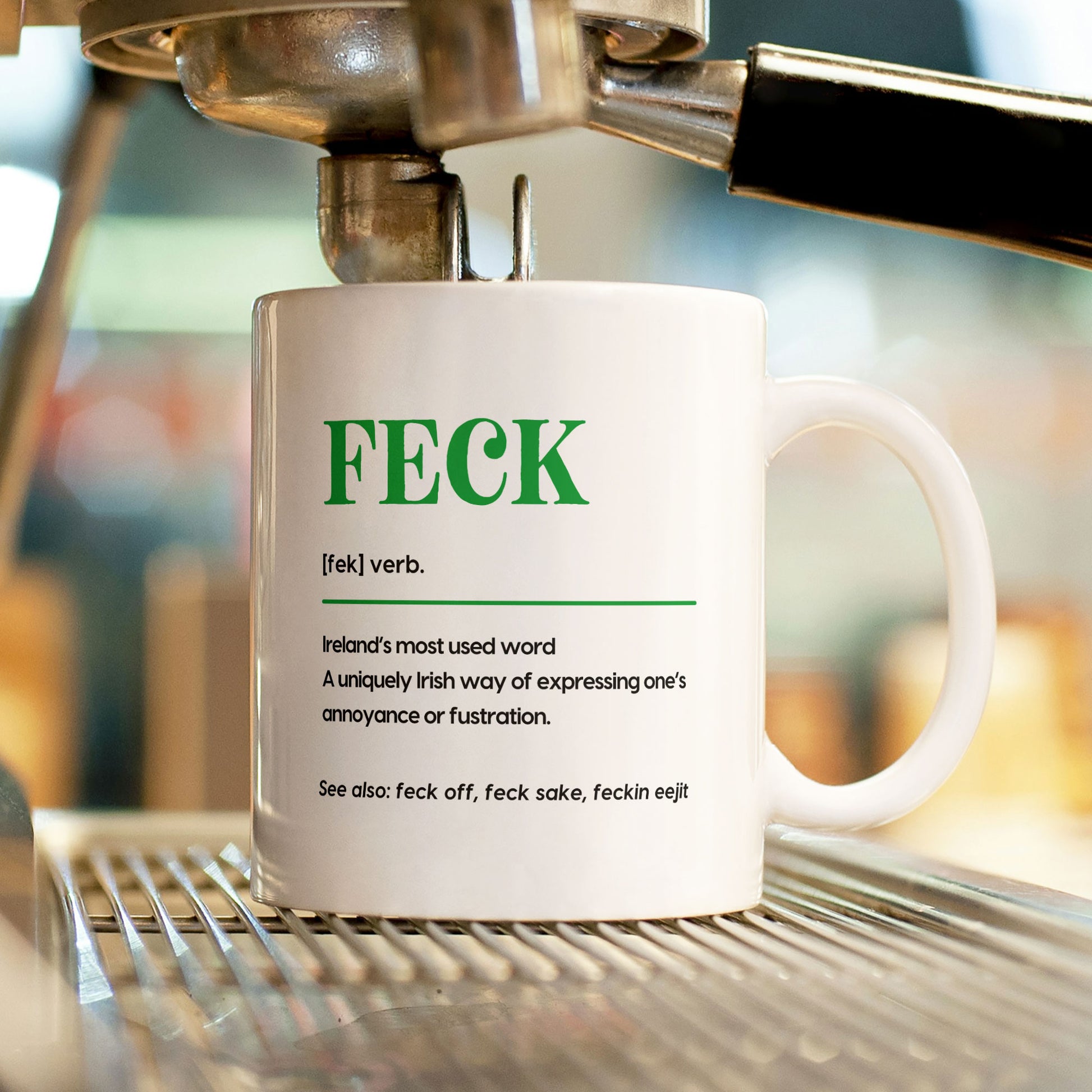 Happy St Patricks Day Mug, Saint Patrick's Day Gift, Irish Coffee Mug