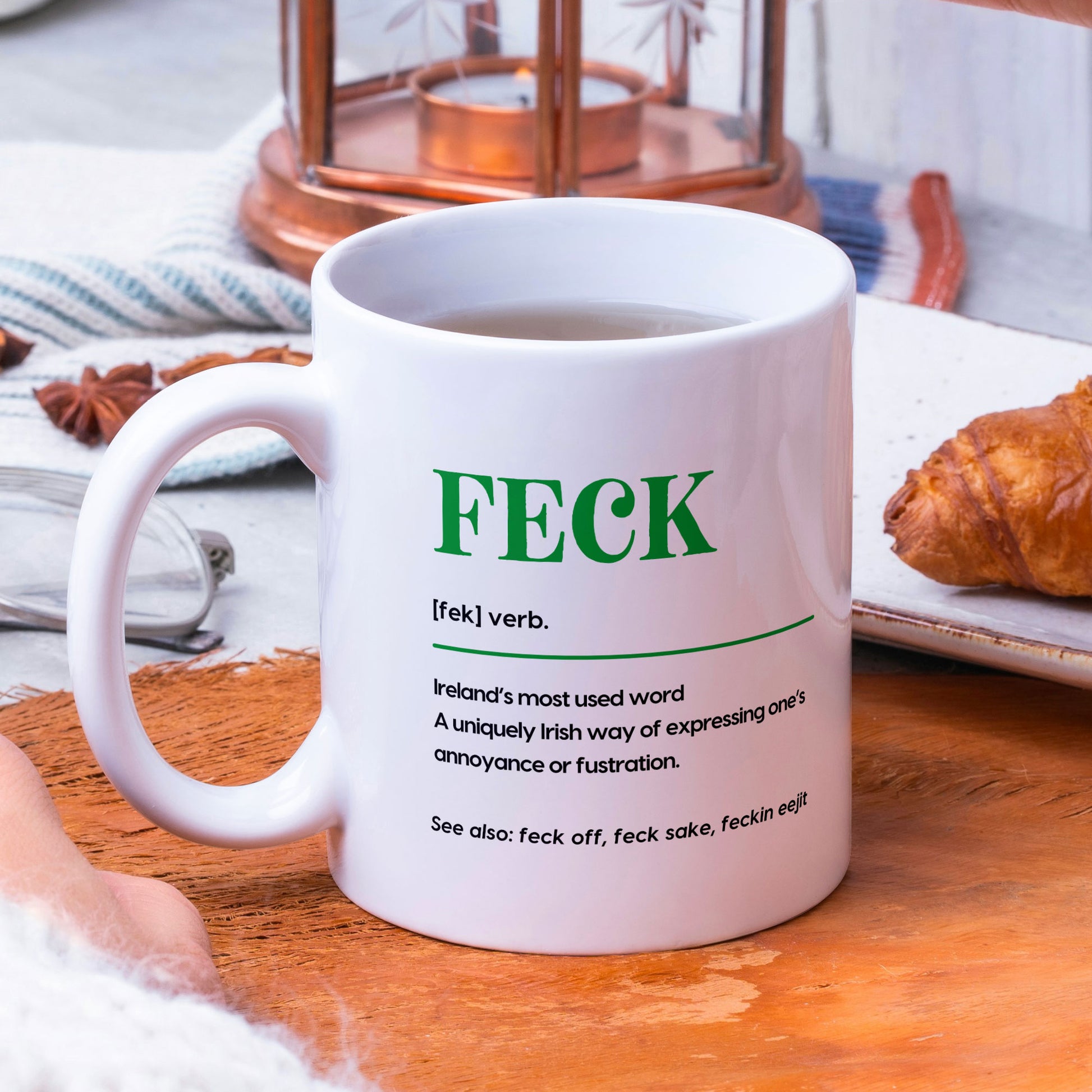 Happy St Patricks Day Mug, Saint Patrick's Day Gift, Irish Coffee Mug