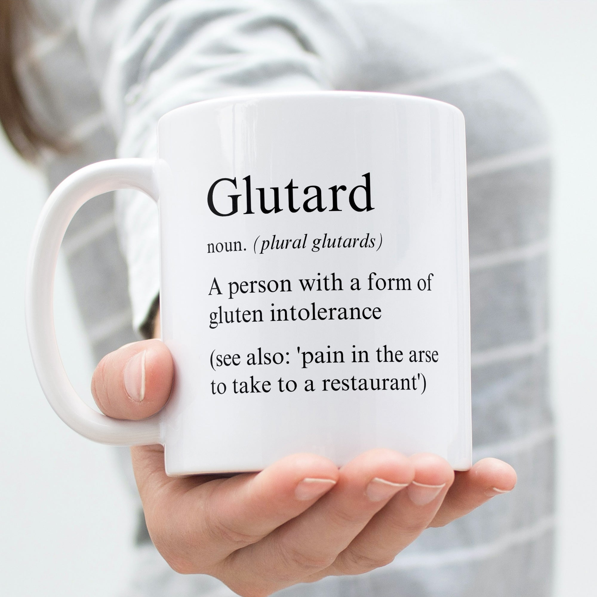 Gluten Free coffee Gift Mug - Gluten Free diet, Funny Glutard Mug