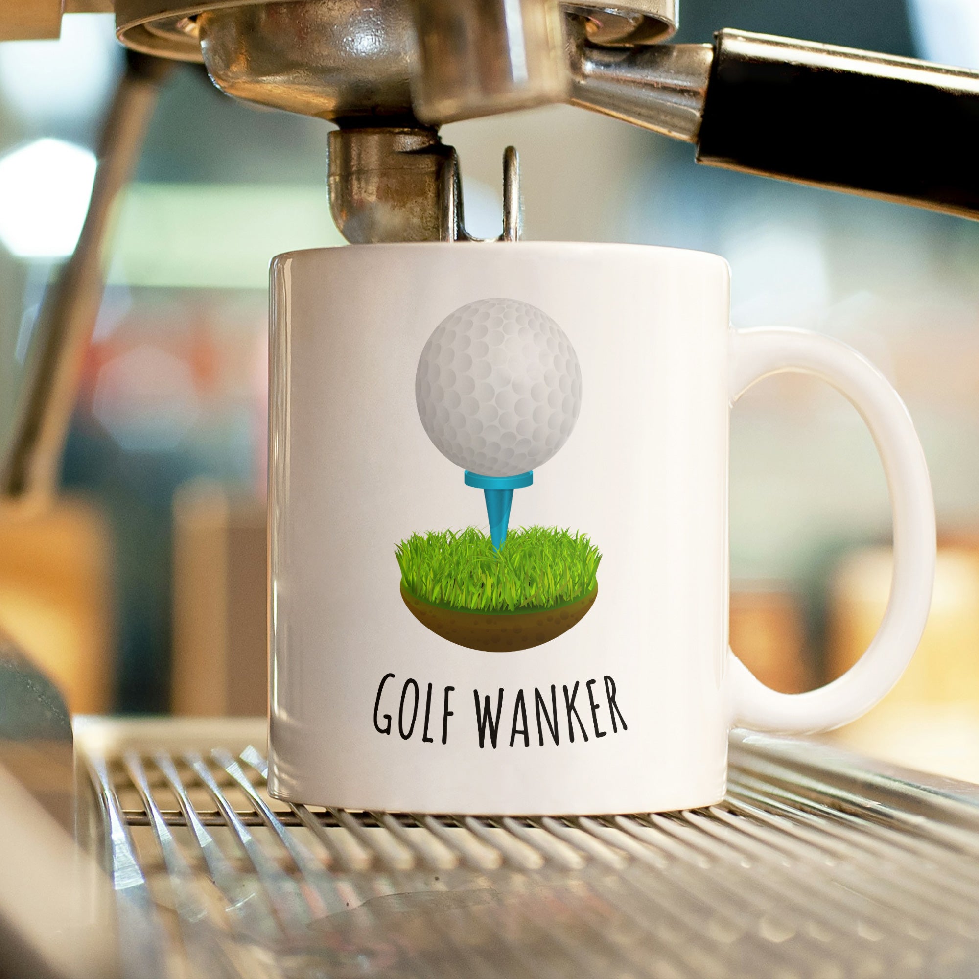 Golf Wanker Funny Gift Coffee Mug - Golf Gift - Funny Golf Gifts For Men - Golf Christmas Present