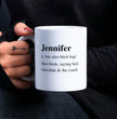 Custom Funny Name And Dictionary Definition - Ideal Gift For Friends And Family - Personalized Gift Ideas - Custom Gift Ideas