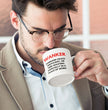 Funny Work Coffee Mug - Definition Of A Wanker - Ideal Gift For Work Friend - Office Gift - Secret Santa