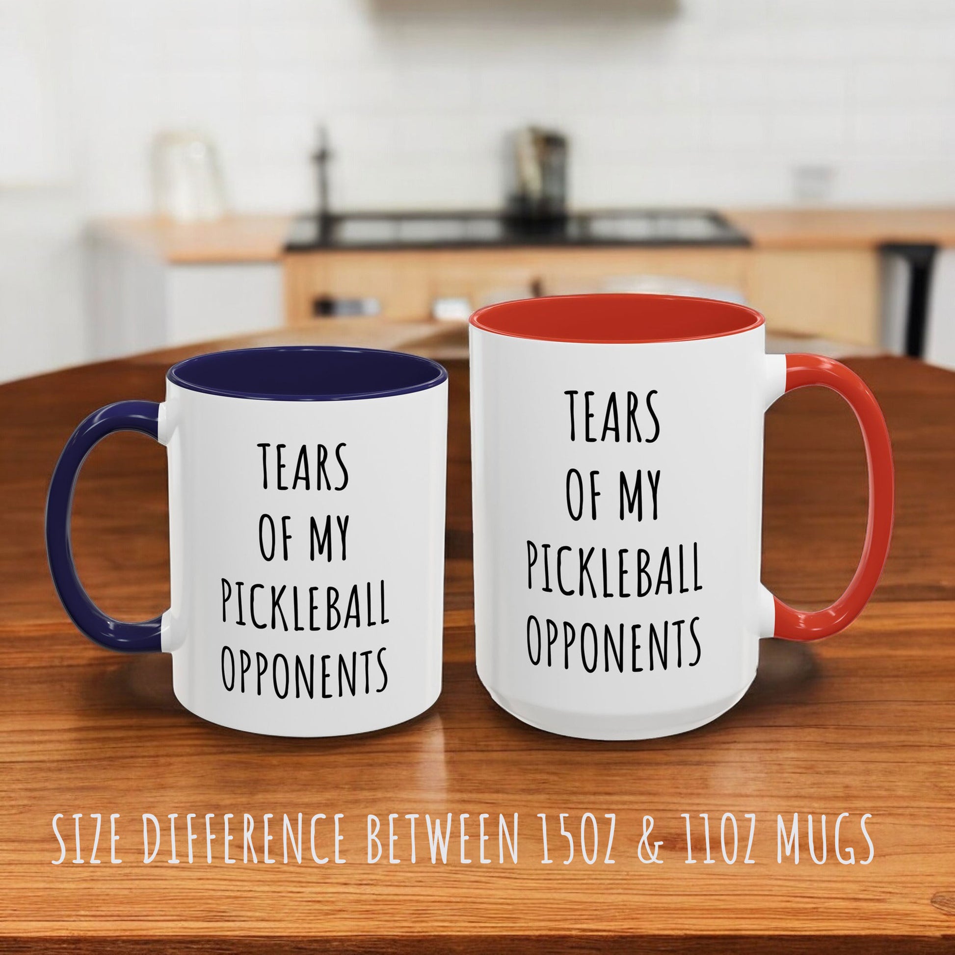 Pickleball Opponent Coffee Mug - Funny Gift for Sports Lovers, Coffee Lovers, Pickleball Players, Gift for Him, Gift for Her