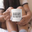 This Coffee Mug Is Made From 100 Recycled Fucks - Ideal Gift For Friend / Work Friend - Funny Coffee Mug