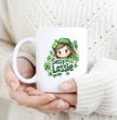 Happy St Patricks Day Mug, Saint Patrick's Day Gift, Sassy Lassie