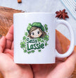 Happy St Patricks Day Mug, Saint Patrick's Day Gift, Sassy Lassie