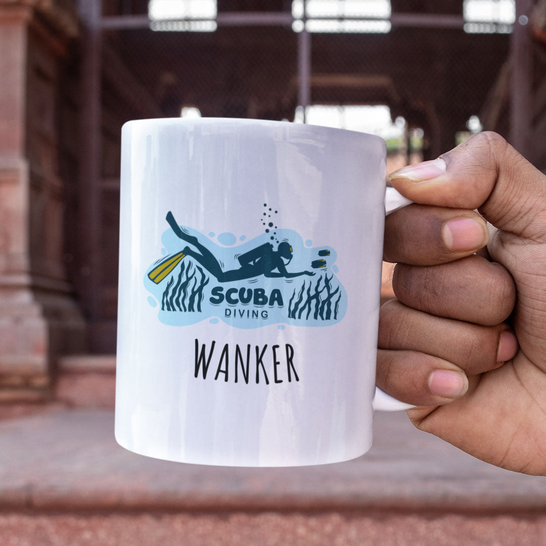 Funny Scuba Diving Niche Gift Coffee Mug - Diving Gift For Men - Diving Dad - Scuba Gift Mug