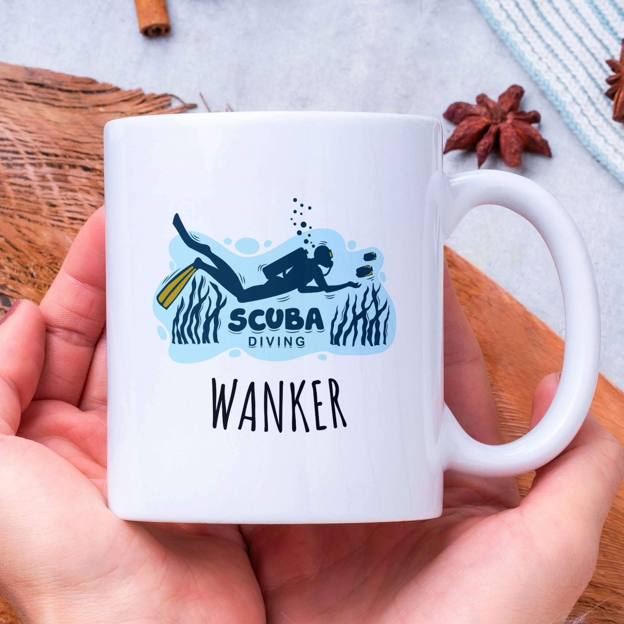 Funny Scuba Diving Niche Gift Coffee Mug - Diving Gift For Men - Diving Dad - Scuba Gift Mug