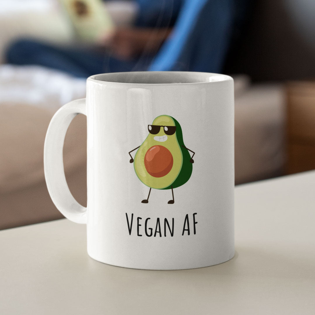 Vegan As Fuck - Funny Coffee Gift Mug Vegan Niche - Perfect For Your Vegan Friends, Family