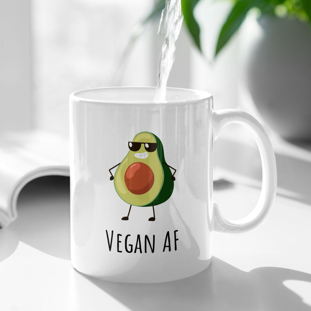 Vegan As Fuck - Funny Coffee Gift Mug Vegan Niche - Perfect For Your Vegan Friends, Family