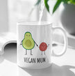 Funny Vegan Mum Coffee Gift Mug - Gift For Your Vegan Mum - Gift For Her